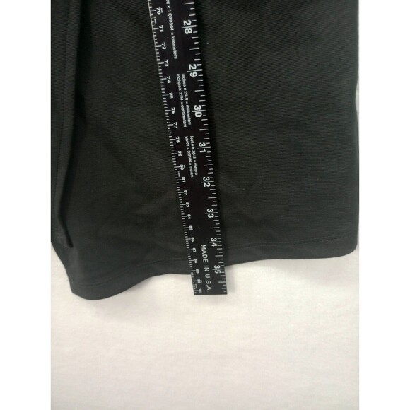 NWT Three Pink Hearts Dress Black Zipper Mini Size S Faux Wrap Front Stretch - Picture 10 of 14